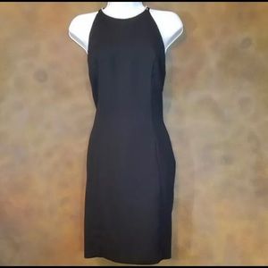 VTG 90's Little Black Dress with Rhinestone Neck